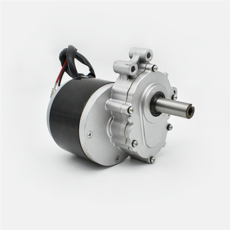 250w 24v 75rpm  120rpm Low Speed Brush Motor Wheel Chair DC Gear Brushed Motor Large Torque Electric
