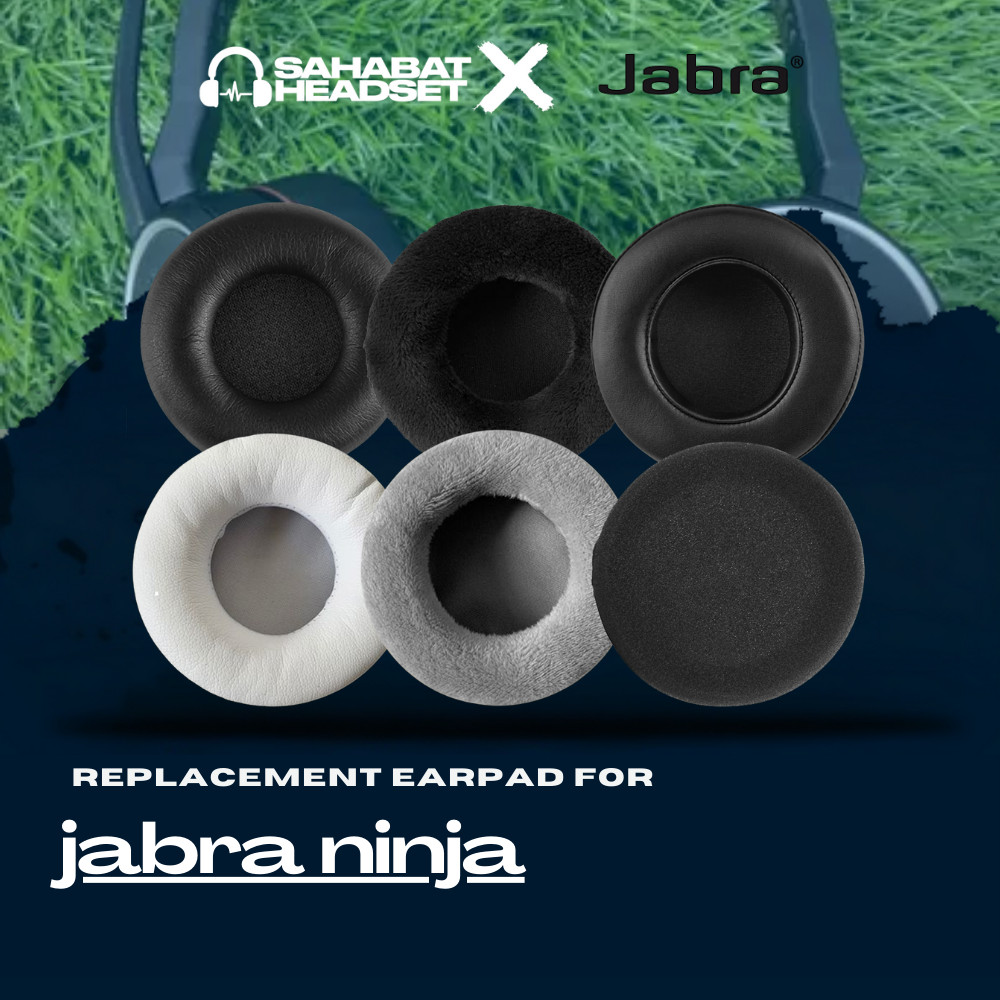 Earpad Ear Cushion Earcup Jabra ninja Bantalan