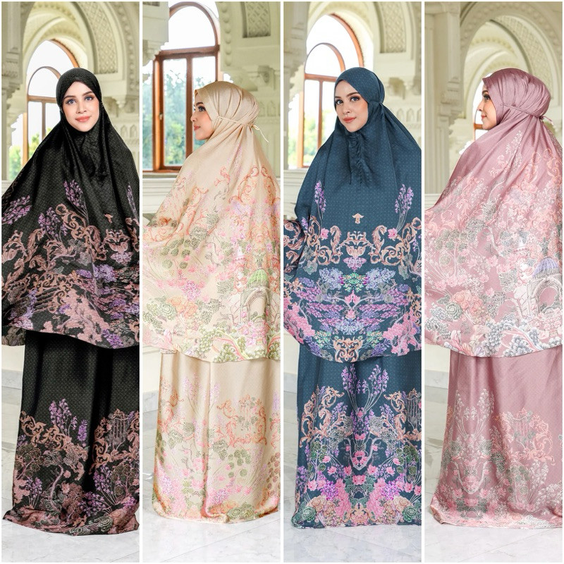 Promo Ramadhan SALE Mukena Buttonscarves The PALACE,  FARRA, TAPIS, AL QASR Prayer Robe NWT