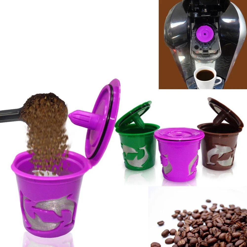 Coffee Capsule Filters Reusable Refillable Coffee Filter Maker Pod for KEURIG 20 Series Gusto Capsul