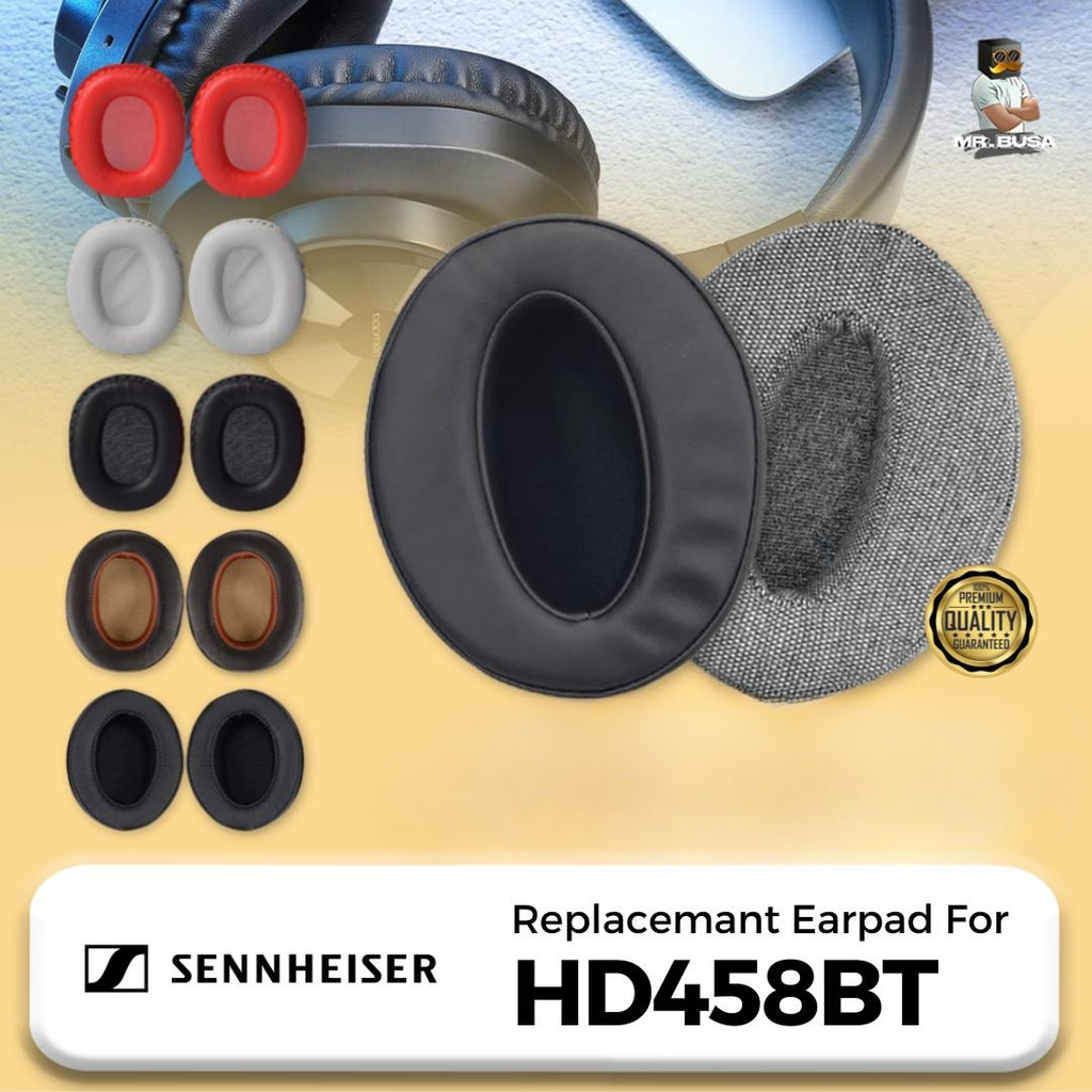 EarCushion Earpad Earcup Sennheiser HD458BT HD 458BT 458 HD458 BT Busa Bantalan Foam Pad