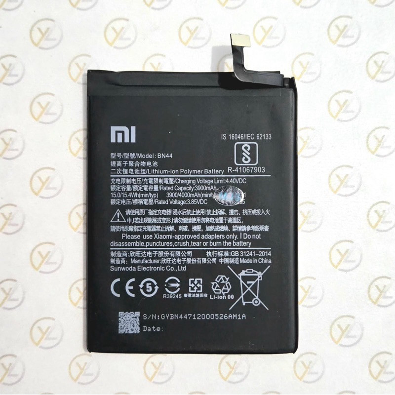 Baterai BN44 Redmi 5 Plus Ori Copotan