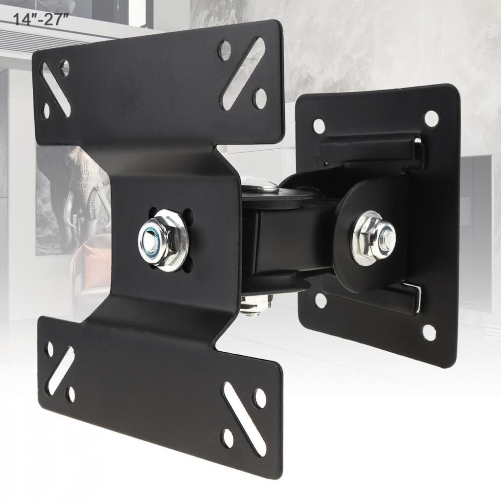 Universal 15KG Adjustable TV Wall Mount Bracket Flat Panel TV Frame Support 180 Degree Rotation with