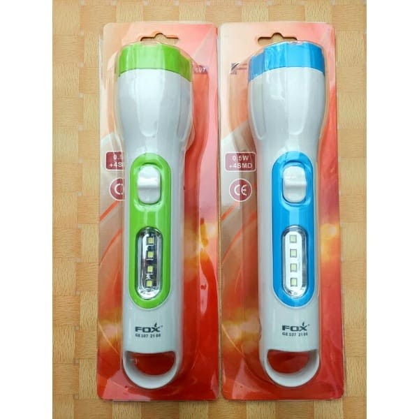 Senter Lampu Emergency Charger FOX GE 107 Lampu Senter
