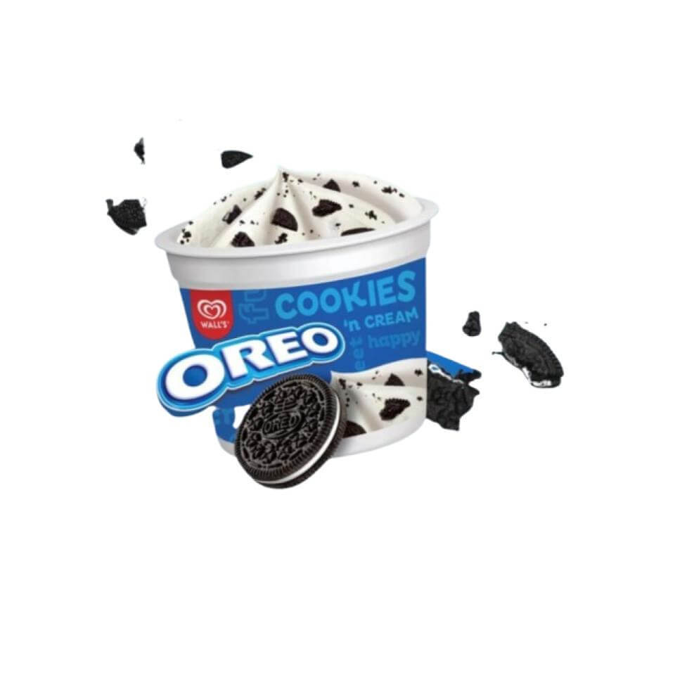 Walls Es Krim Oreo Vanilla Cup 90 ml