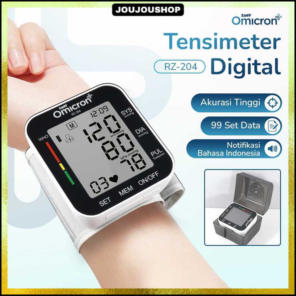 TaffOmicron Tensimeter Digital Pengukur Tekanan Darah - RZ-204