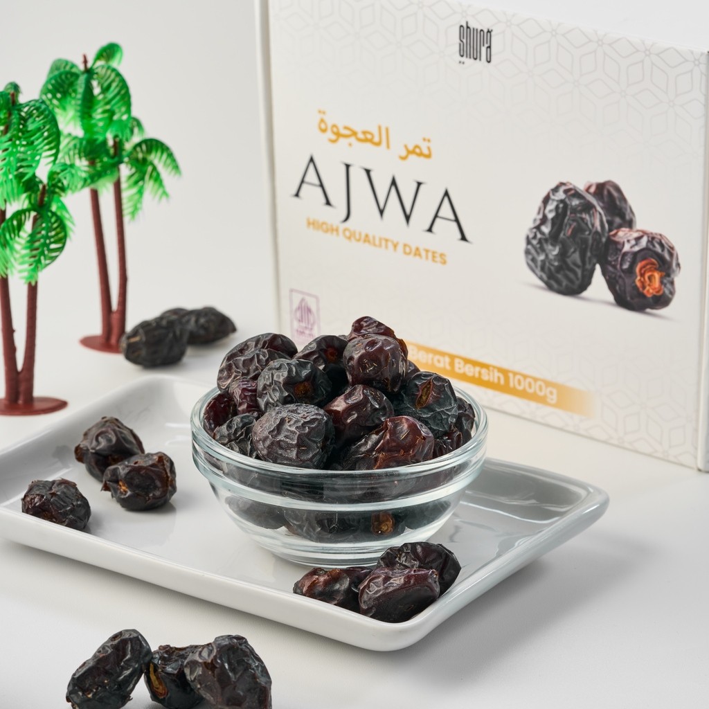 Shura Kurma Ajwa 1kg Premium Halal Ajwa Dates Premium Kurma Nabi