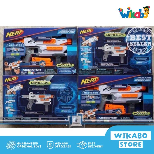 Nerf Modulus Mediator bisa Slamfire/ nerf blaster not retaliator
