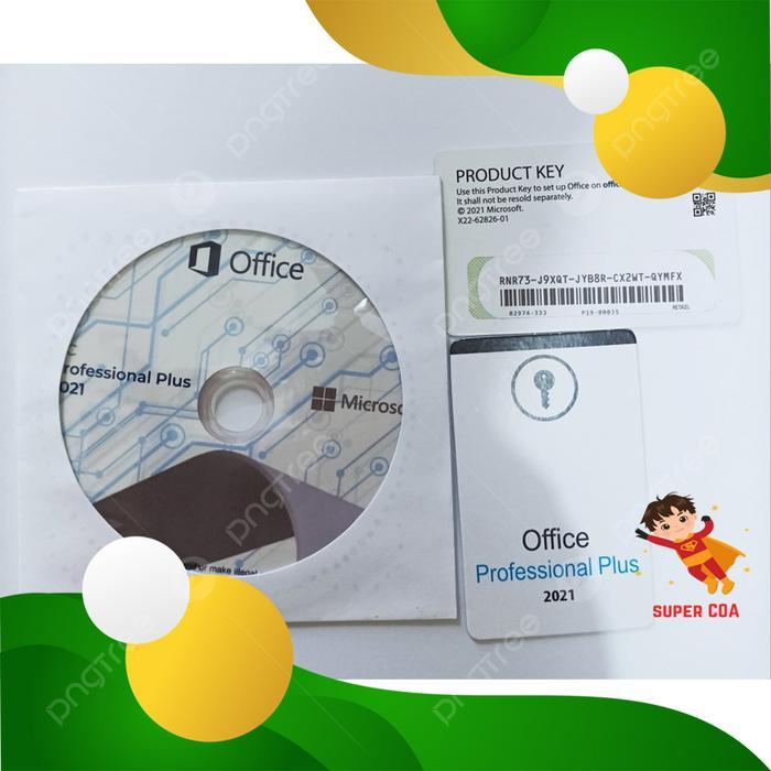 Office 2021 Pro Plus PKC - Lisensi Card - Lisensi Card