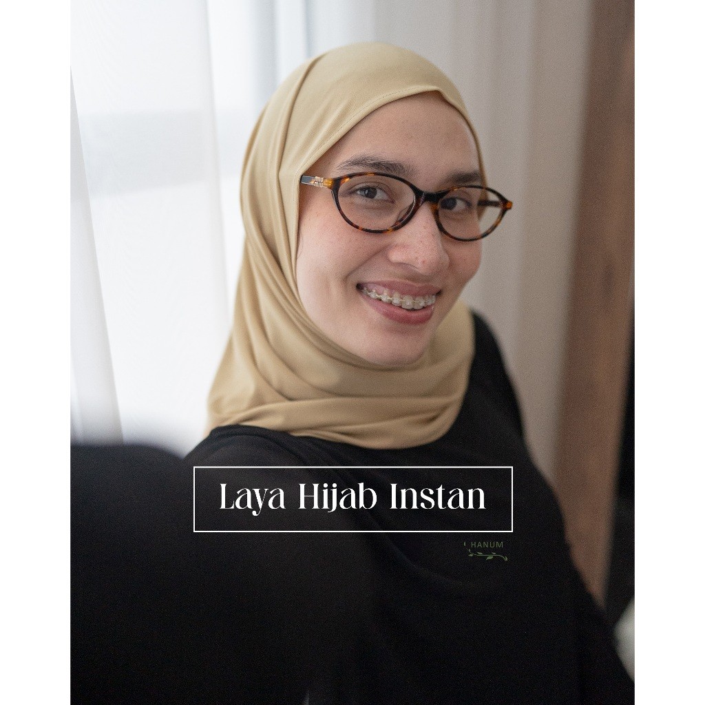 FRANCISS.ID HANUM - Laya Hijab Instan (Hijab Instan Berbahan Jersey)