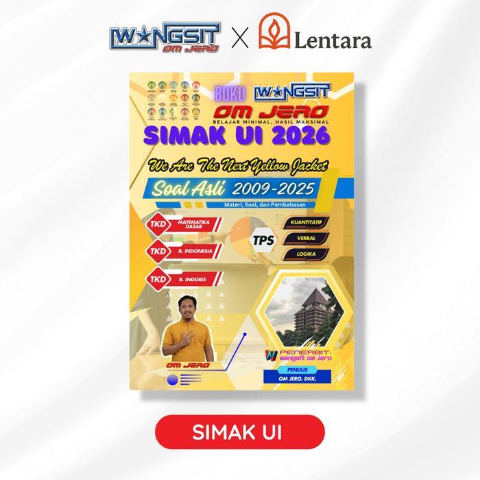 WANGSIT OM JERO - Buku Wangsit Om Jero Simak UI 2026 - SIMAK UI 2026 - WANGSIT EDUCATION