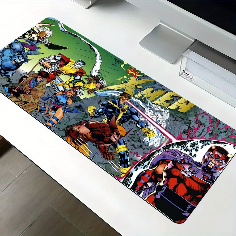 Wielofunkcyjna podkładka pod mysz Marvel X-Men - antypoślizgowa podkładka pod klawiaturę z żywym wzo