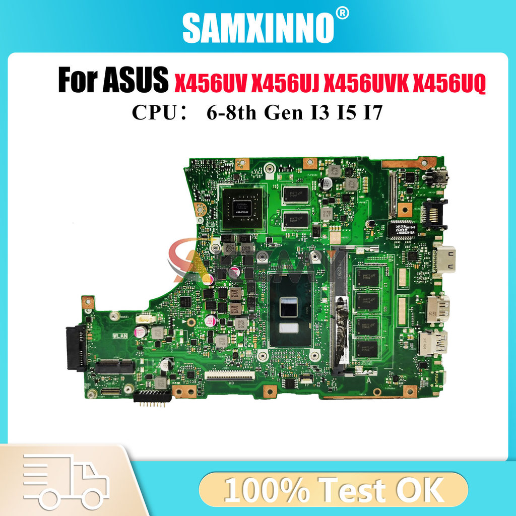 X456UV Laptop Motherboard For ASUS X456UB R457U X456UQ X456UAK X456UQK X456UVK X456UF X456UJ X456U F