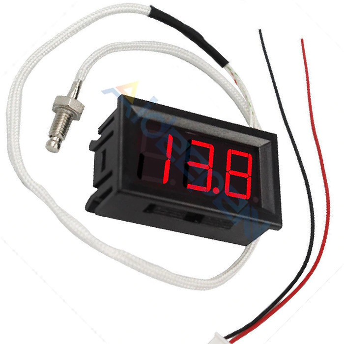 OPS1 Digital LED Display Temperature Meter K Type Thermocouple XH-B310 12V