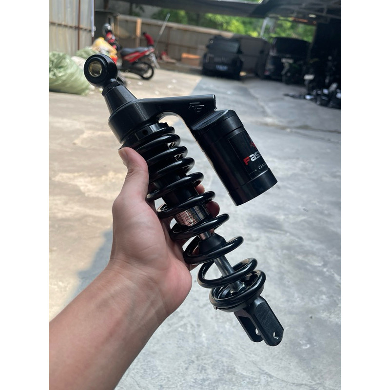 (Oto Mesin) SHOCKBREAKER SHOCK BELAKANG TABUNG ATAS UKURAN 310 330 FREE ANTING COPY YSS GPLUS UNIVER