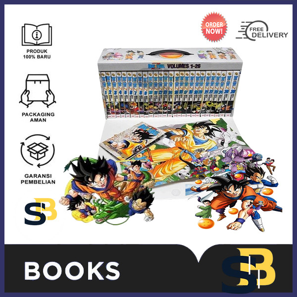 Komik Dragon Ball Z, Vol. (1-26) Fullset - Stakkee