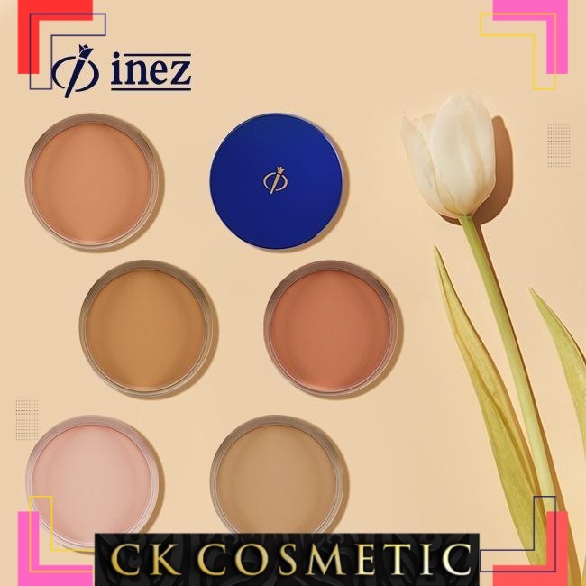 Inez Correcting Cream Foundation Concealer Krim Alas Bedak Tahan Lama Makeup Pengantin