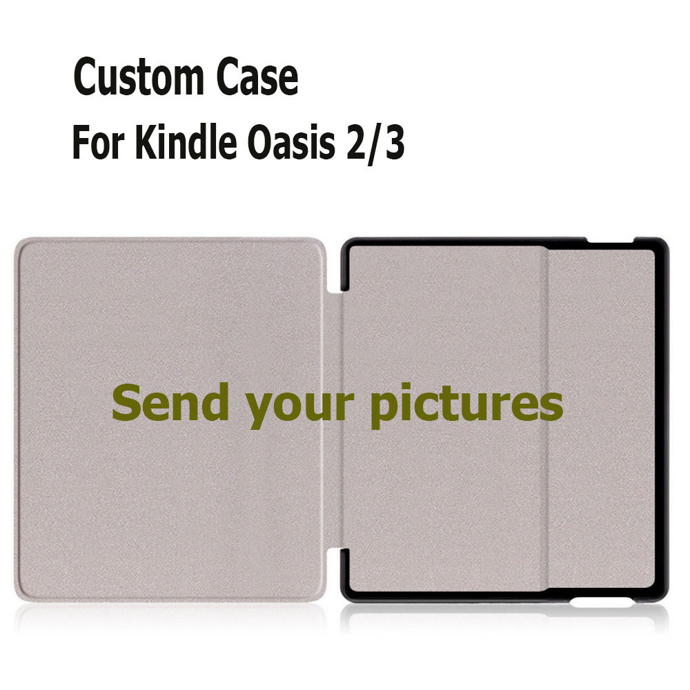 Custom Cover Funda for Kindle Oasis 2 3 7 In Ebook Case Coque Shockproof Personality Customized Case
