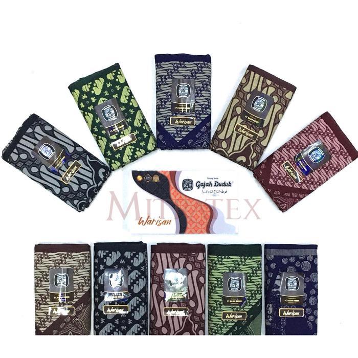 Sarung Gajah Duduk Warisan (Grosir)