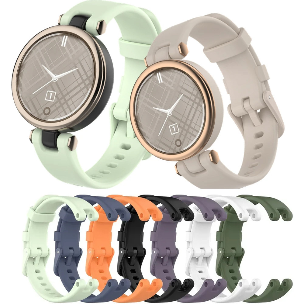 For Garmin Lily Wat Band Sport Silicone Replacement Strap Women Fashion Fitness Wristband Garmin Lil