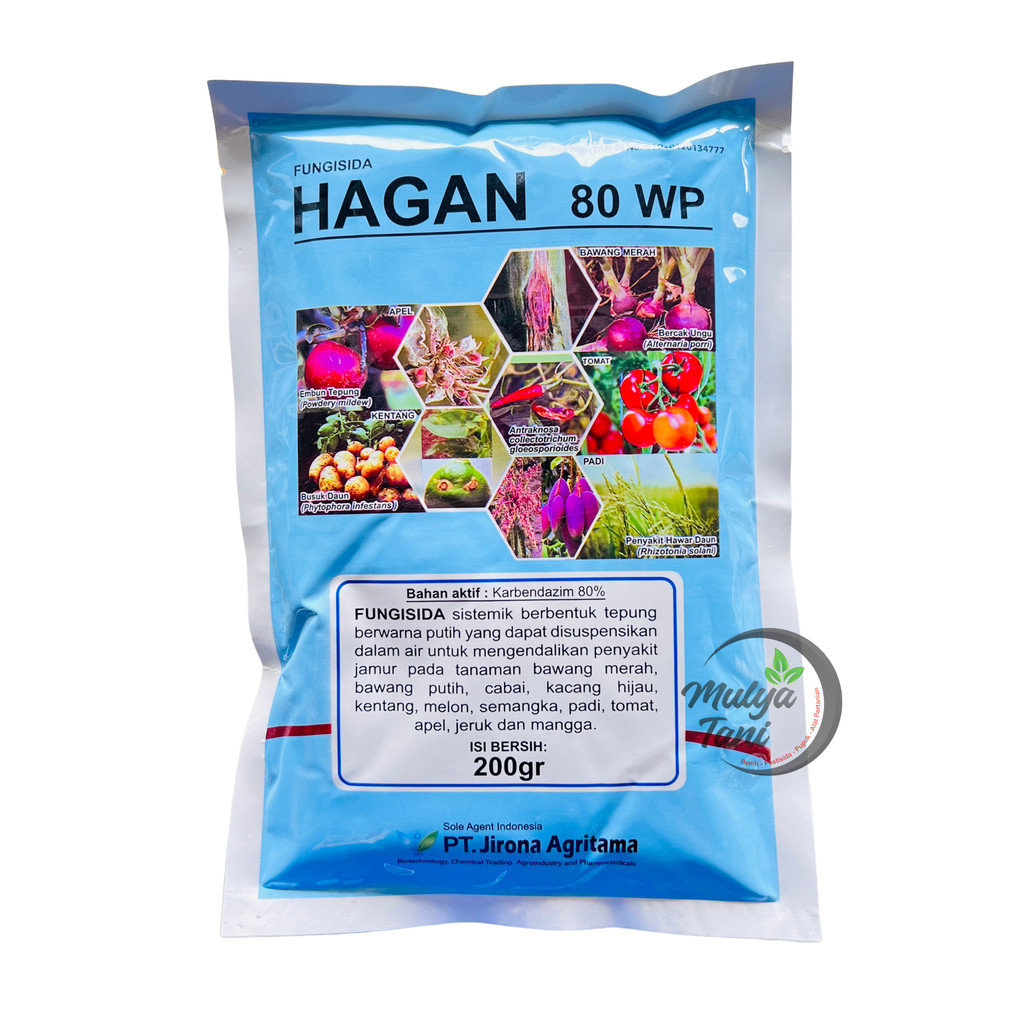 Fungisida Hagan 80WP 200 Gram Pencegah Antraknosa Cabe