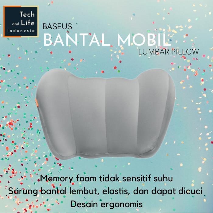 Bantal Punggung Mobil Baseus Lumbar Memory Foam Pillow - Lumbar Pillow