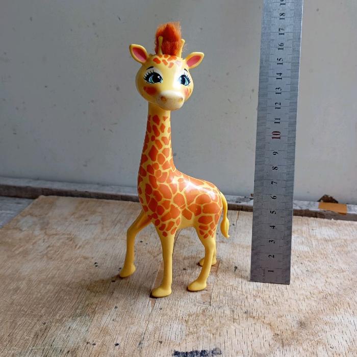figure hewan mattel 2017 jerapah plastik 2ND