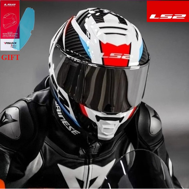 New Upgrade LS2 FF800 STORM Motorcycle Helmet Full Face Helmet Double Visor Casco Para Moto Helmet A