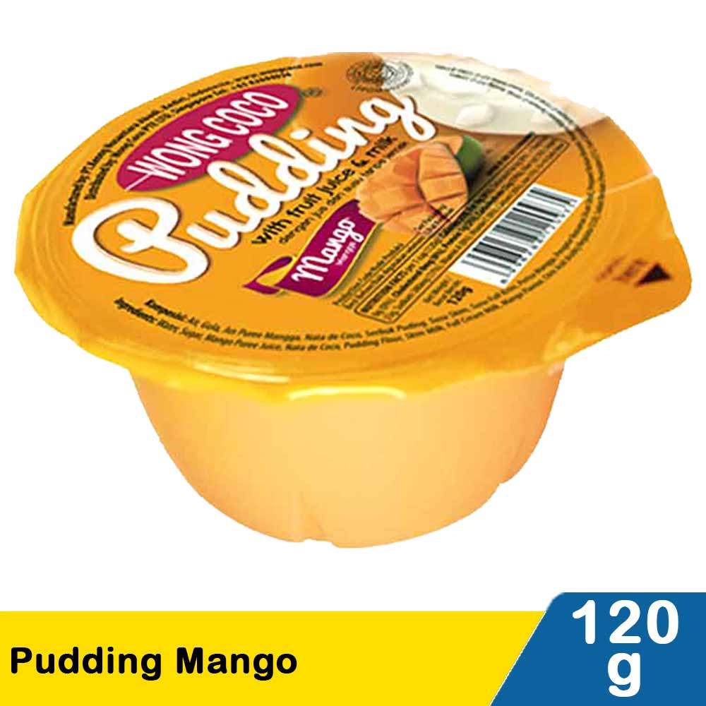 WONG COCO PUDDING MANGO 120g