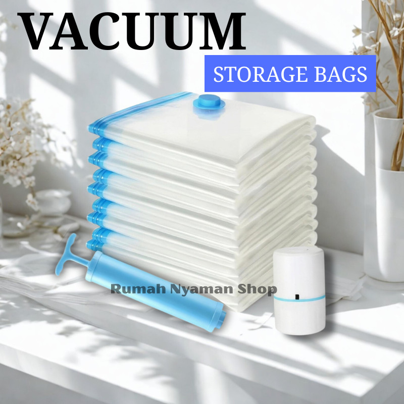 Kantong penyimpanan vakum, vacum bag, storage bag - anti debu dan anti air