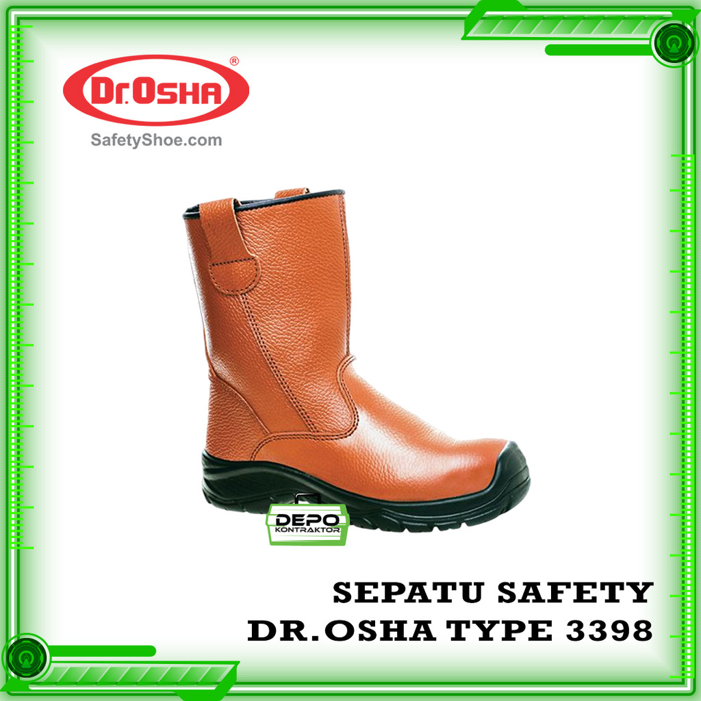 Sepatu Safety Dr.Osha Nevada 3398 Boot Dr Osha Steel Toe Cap Kings