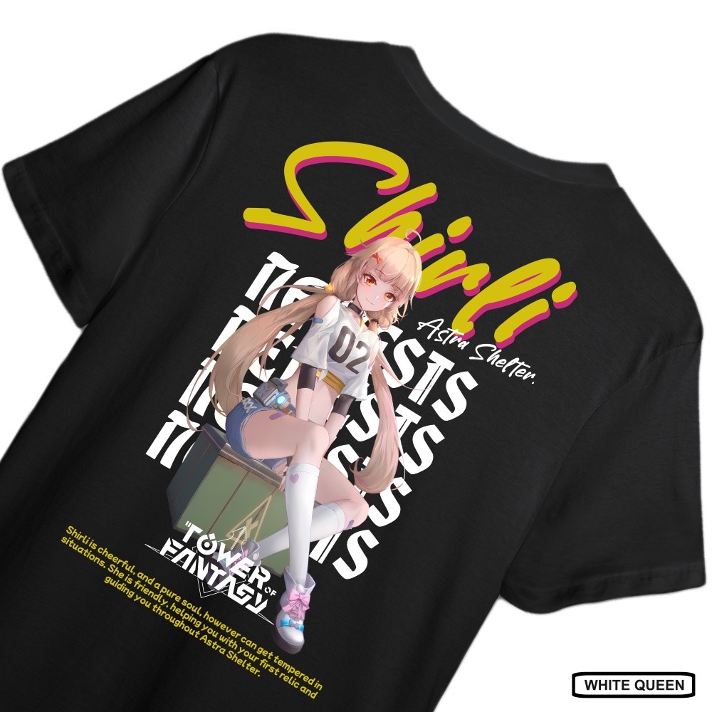 KAOS SHIRLI TOWER OF FANTASY NEMESIS - KAOS TOF DISTRO PRIA & WANITA KAOS ANIME & GAME TOF