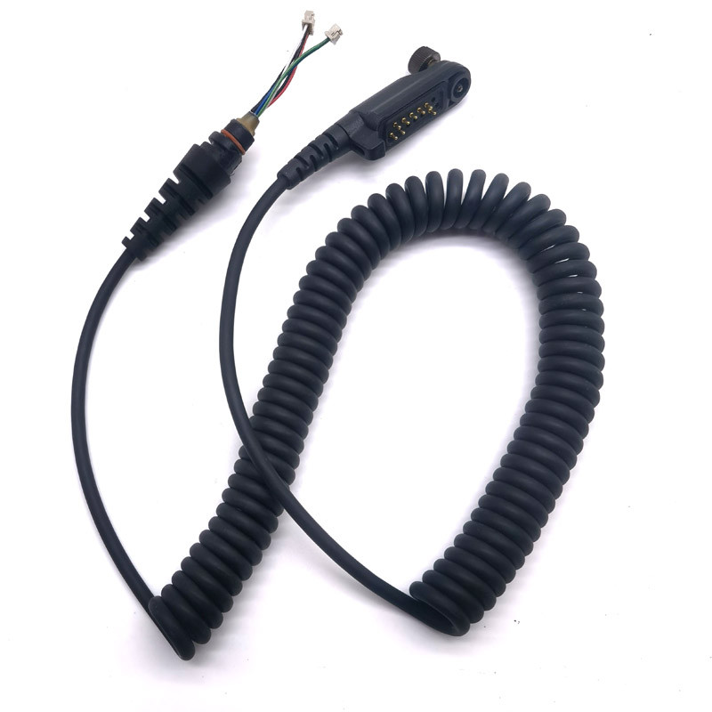HYT SM26N1 SM26N2 Replacement Microphone PTT Speaker Cable For Hytera PD600 PD602 PD660 PD662 PD680 