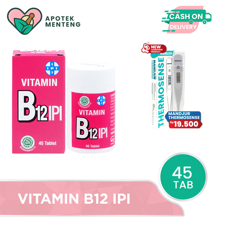 IPI Vitamin B12 45 Tablet - Suplemen Vitamin B12