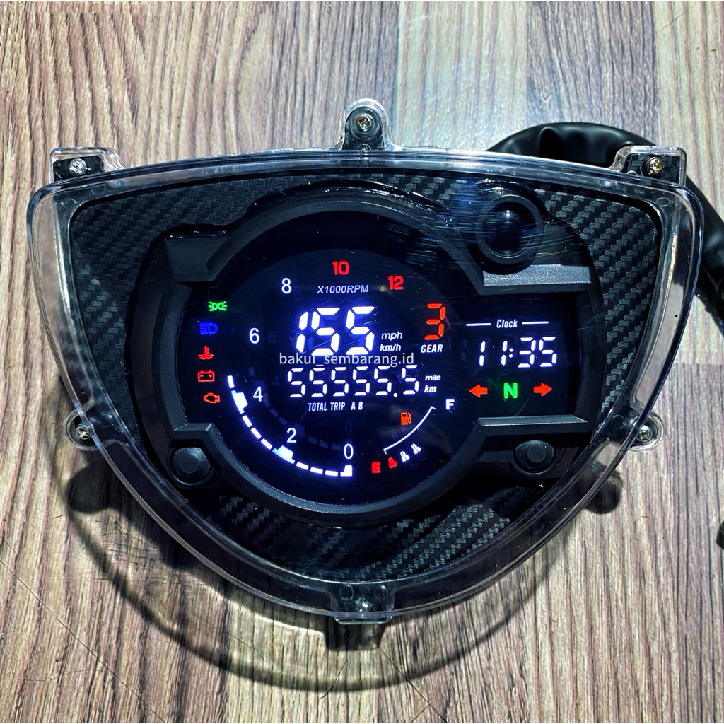 SPEEDOMETER EXCEL | SPEEDO FULL DIGITAL EXCEL | SPEEDO DIGITAL VESPA EXCEL MODEL TERBARU