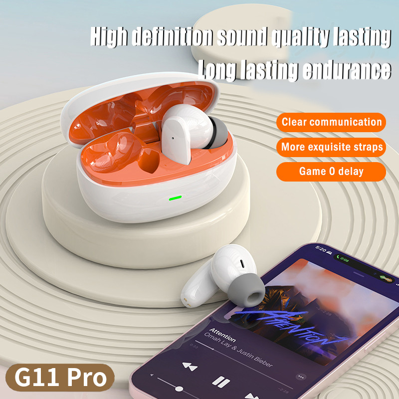 G11(LD)-TWS Headset Wireless Earphones Bluetooth Headphones Sport Stereo Fone Bluetooth Earbuds for 