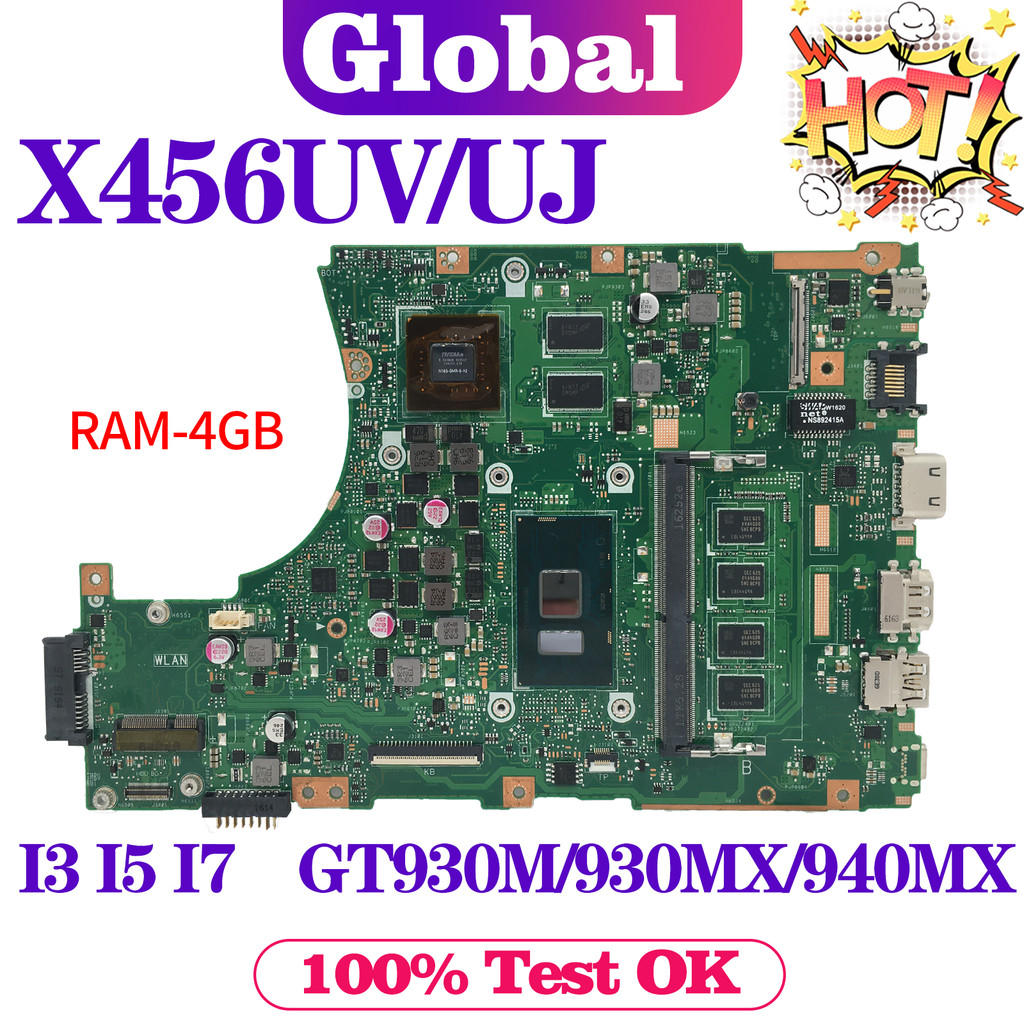 X456UA X456UV X456UJ X456UQ X456U X456UVK X456UQK A456UB F456U R457U Mainboard For ASUS Laptop Mothe