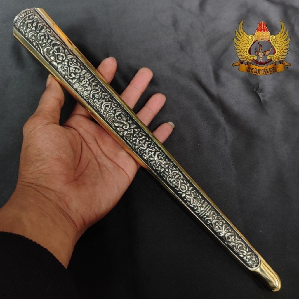 Pendok Model Slorok Gaya Jogjakarta Bahan Kuningan Sepuh Emas