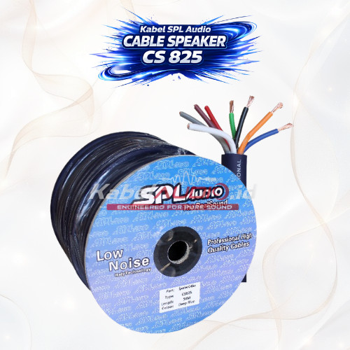 Kabel SPL Audio Speaker Cable CS-825 Harga PER 100M