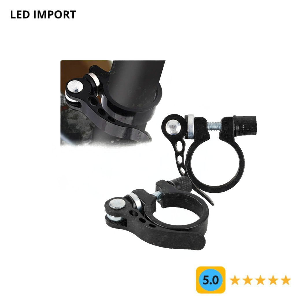 Seat Clamp QR 34.9mm untuk Tiang Sadel Sepeda MTB
