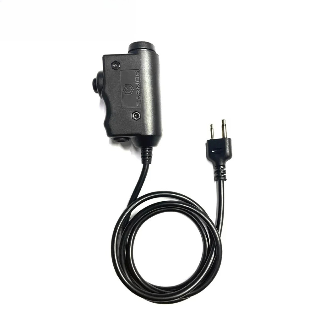 PTT Adapter M51 Tactical Headset PTT ICOM & AUX Rao Interface