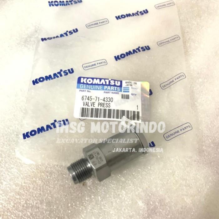 6745-71-4330 6745714330 Limiter valve Common Rail Pc300-8 Komatsu GB