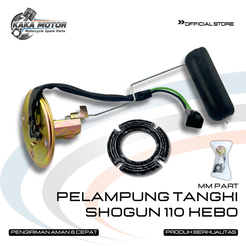 PELAMPUNG TANGKI SHOGUN 110 KEBO - Pelampung Tengki Minyak Bensin Shogun 110 New & Shogun 110 R