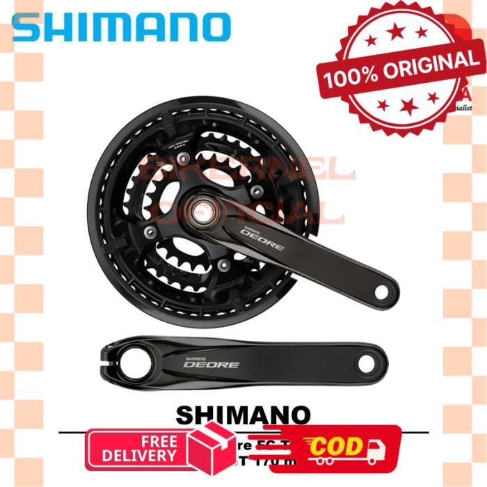 Shimano Deore FC-T6010 Crank Sepeda MTB Hollowtech