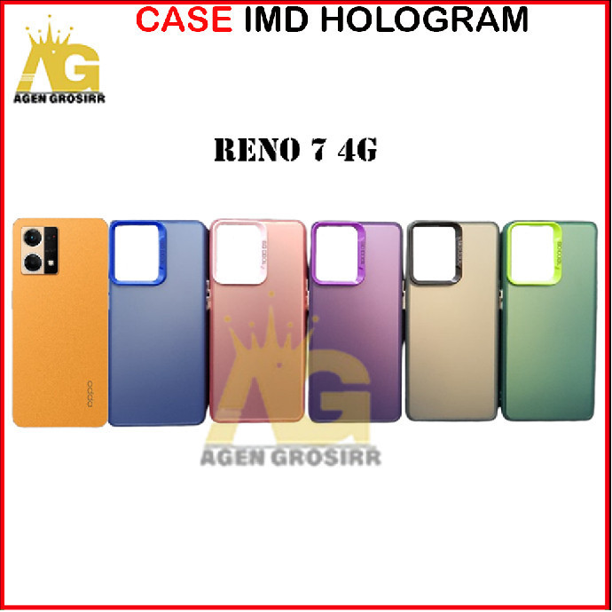 AG  CASE HYBRID PLATE IMD HOLOGRAM OPPO A55 A54S RENO 15 PRO MAX RENO 14F 5 4F 6 RENO 4 8 7 8T A1 PR