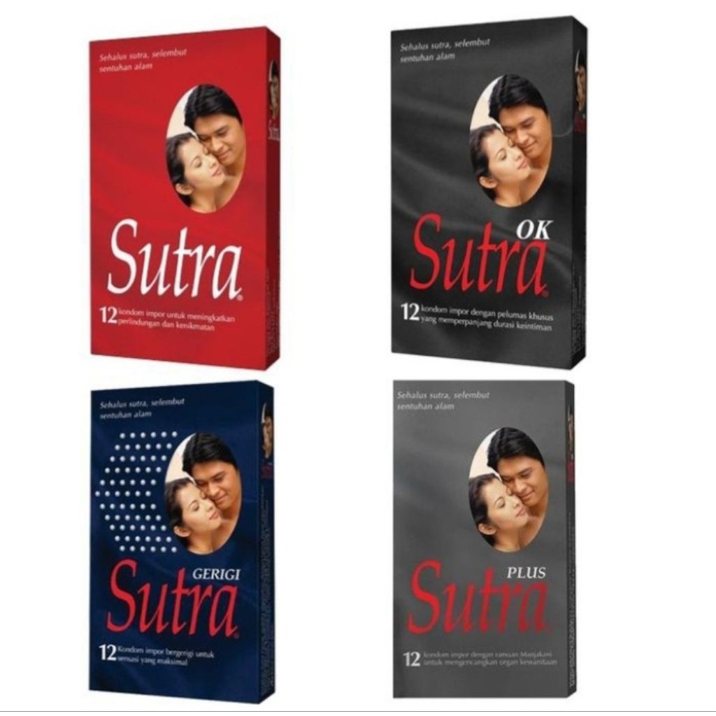 PROMO!!!! New Hope Life - Kondom Sutra 12S 12 +3 pcs - Sutra Merah 12S - Sutra OK import 12S - Sutra