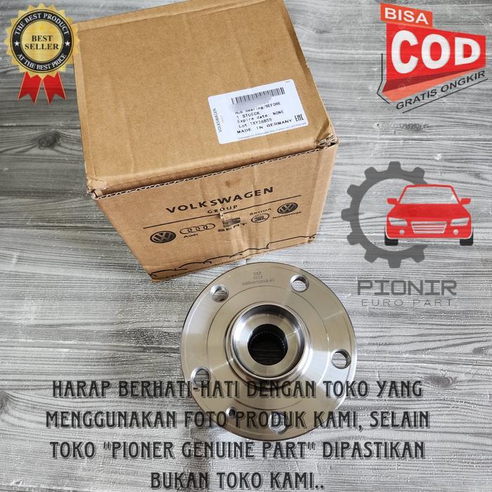 BEARING RODA DEPAN (WHEEL BEARING + HUB) VW GOLF MK 7 1.4 1400CC TSI ORIGINAL