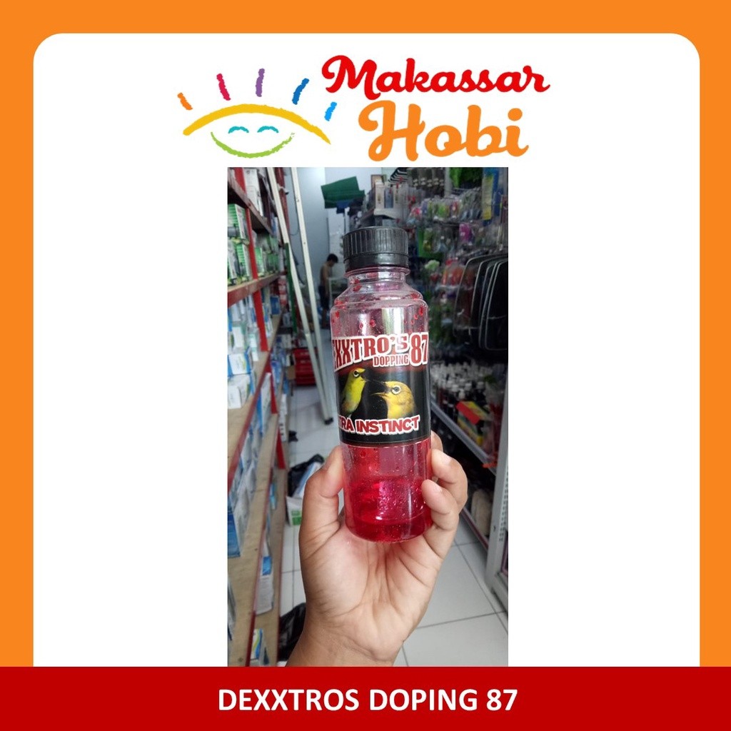 Dextro 87 Multivitamin Vitamin Minuman Doping Burung Pleci Lomba Gacor