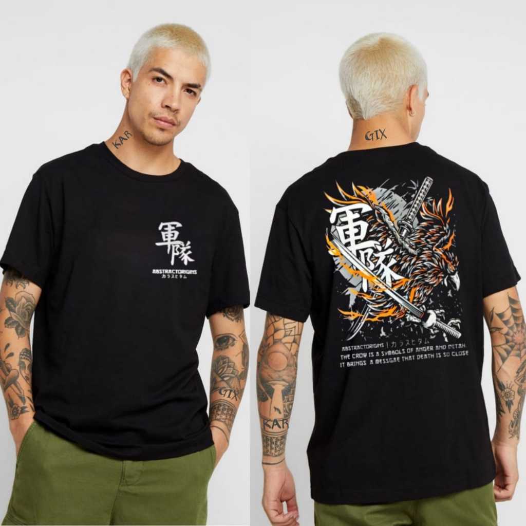 Gix Distro / Kaos Geisha/ Kaos Samurai / Kos Terlaris / Kaos Jepang /Kaos Distro Murah / Kaos Combed