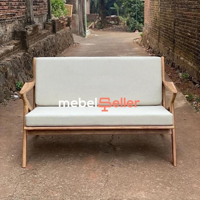 sofa bed minimalis Jati - Kursi Sofa Retro Jati
